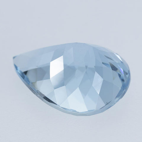10.98 CT Dazzling Aquamarine 18.50X14 MM Pear Exclusive collection RMCGEMS 