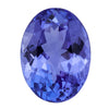 1.29Cts GORGEOUS TOP COLOR 8X6mm Oval Cut Tanzanite AAA. - shoprmcgems