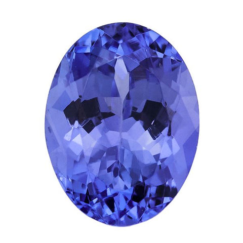 1.50CTS GORGEOUS TOP COLOR FLASHING  8X6mm Oval Shape Tanzanite AAA. - shoprmcgems