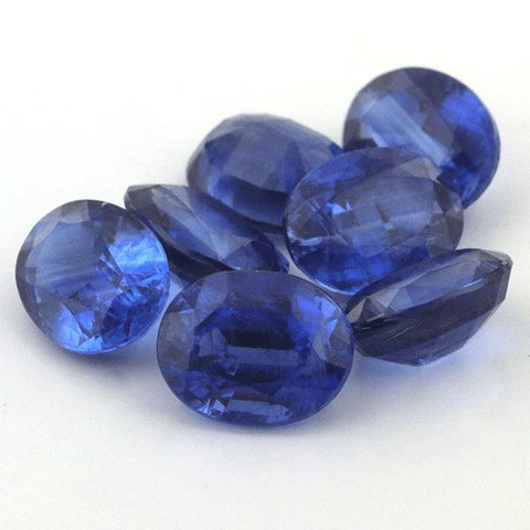 16.50 Cts Natural Blue Kyanite 9X7MM Oval Untreated - shoprmcgems