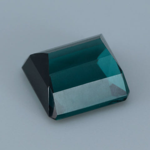 2.05 Ct. Greenish Blue Tourmaline 7X7 MM Octagon Cut Exclusive collection RMCGEMS 