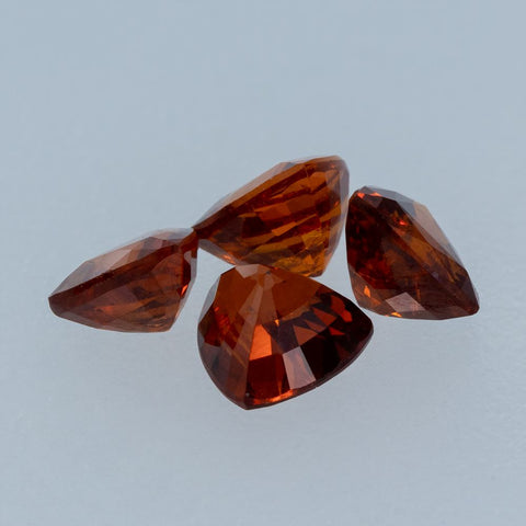2.07CT Natural Spessartite Trillion Shape 4.5MM +Free Shipping Gemstones RMCGEMS 