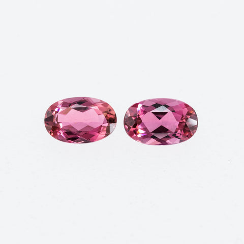 2.14 CT Pink Tourmaline 8x5 MM Oval Gemstones RMCGEMS 