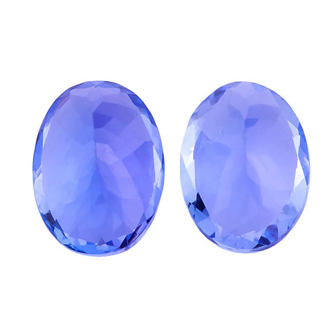 2.18Cts 7.5x5.5mm Oval Cut GORGEOUS TOP COLOR FLASHING Tanzanite AAA - shoprmcgems