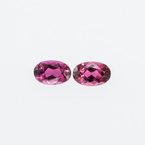 2.19 CT Pink Tourmaline 8x5 MM Oval Gemstones RMCGEMS 