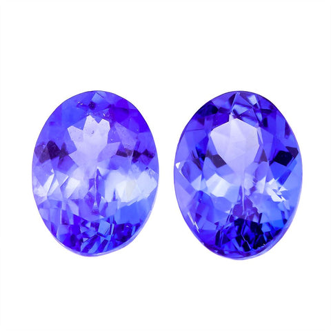 2.20Cts 7.5x5.5mm Oval Cut GORGEOUS AAA COLOR Tanzanite. - shoprmcgems