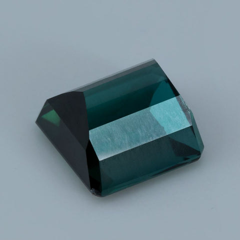 2.29 Ct. Greenish Blue Tourmaline 7X7 MM Octagon Cut Exclusive collection RMCGEMS 