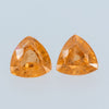 2.34CT Natural Spessartite Trillion Cut 6.5MM Free Shipping Gemstones RMCGEMS 