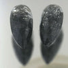 25.80 CT Black Rutile25x10 MM Pear Briolite - shoprmcgems