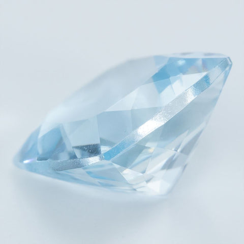 2.87 CT Natural Aquamarine 9 MM Cushion Cut Exclusive collection RMCGEMS 