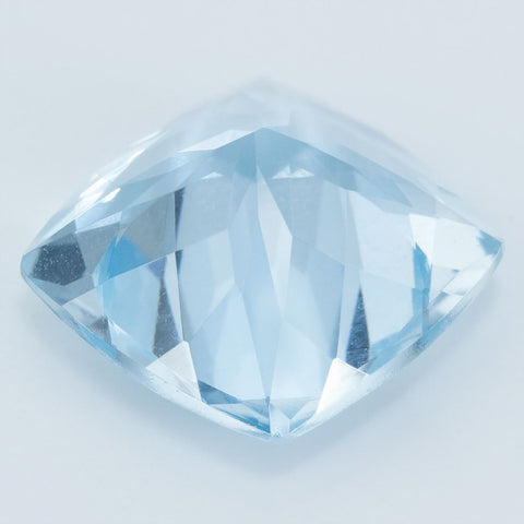 2.87 CT Natural Aquamarine 9 MM Cushion Cut Exclusive collection RMCGEMS 