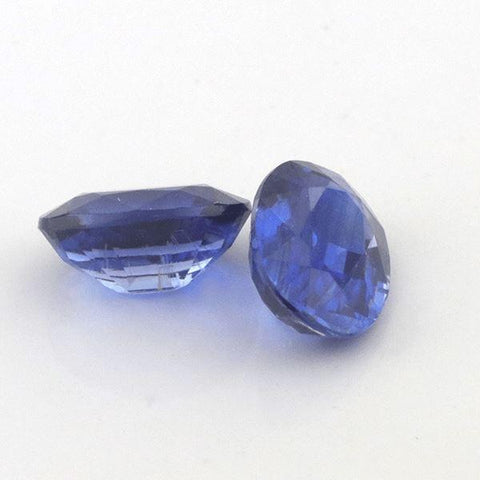 3.20 Cts Natural Blue Kyanite 8X6MM Oval Untreated - shoprmcgems