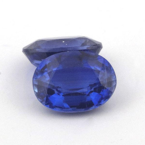 3.20 Cts Natural Blue Kyanite 8X6MM Oval Untreated - shoprmcgems