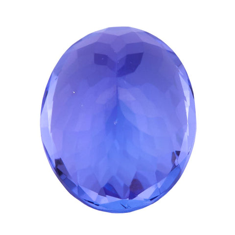 3.79Ct Lovely Oval Cut 10.5x8.5 mm Natural Purple Blue Tanzanite Brand New - shoprmcgems