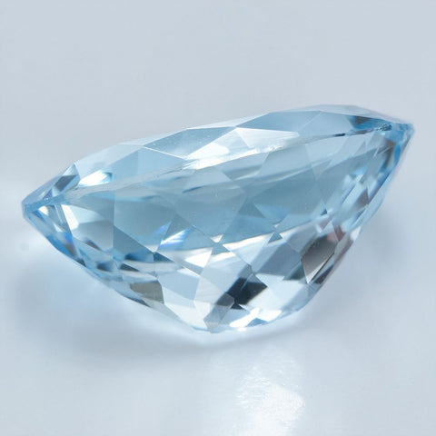 3.85 CT Natural Aquamarine 12X10 MM Oval Cut Exclusive collection RMCGEMS 