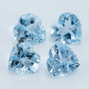 4.27 CT Natural Aquamarine 7 MM Heart Shape Exclusive collection RMCGEMS 