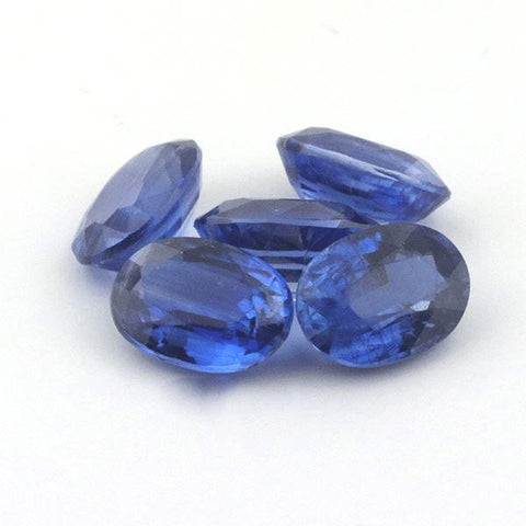 5.04 Cts Natural Blue Kyanite 7X5MM Oval Untreated - shoprmcgems