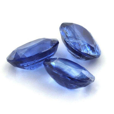 6.20Cts Natural Blue Kyanite 9X7MM Oval Untreated - shoprmcgems