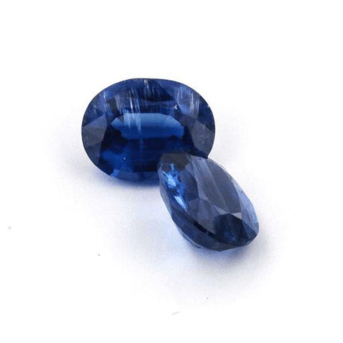 6.26 Cts Blue Kyanite 10x8mm Oval Cut Natural Untreated - shoprmcgems