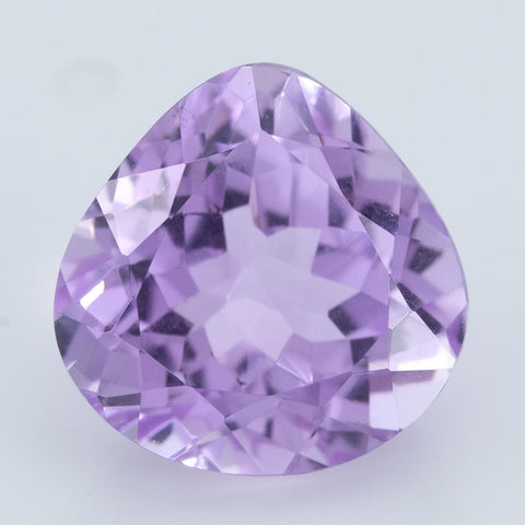 6.98 CT Kunzite 12 MM Heart Shape Exclusive collection RMCGEMS 