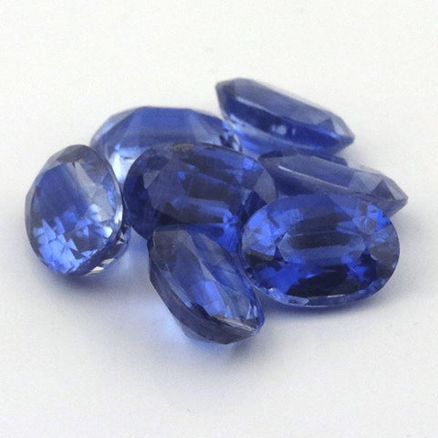 7.53 Cts Natural Blue Kyanite 7X5MM Oval Untreated - shoprmcgems