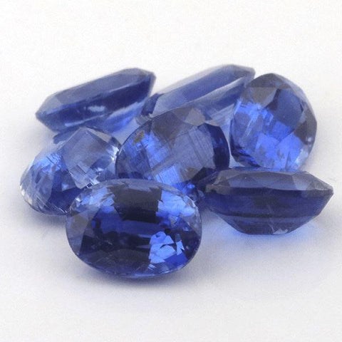 7.53 Cts Natural Blue Kyanite 7X5MM Oval Untreated - shoprmcgems