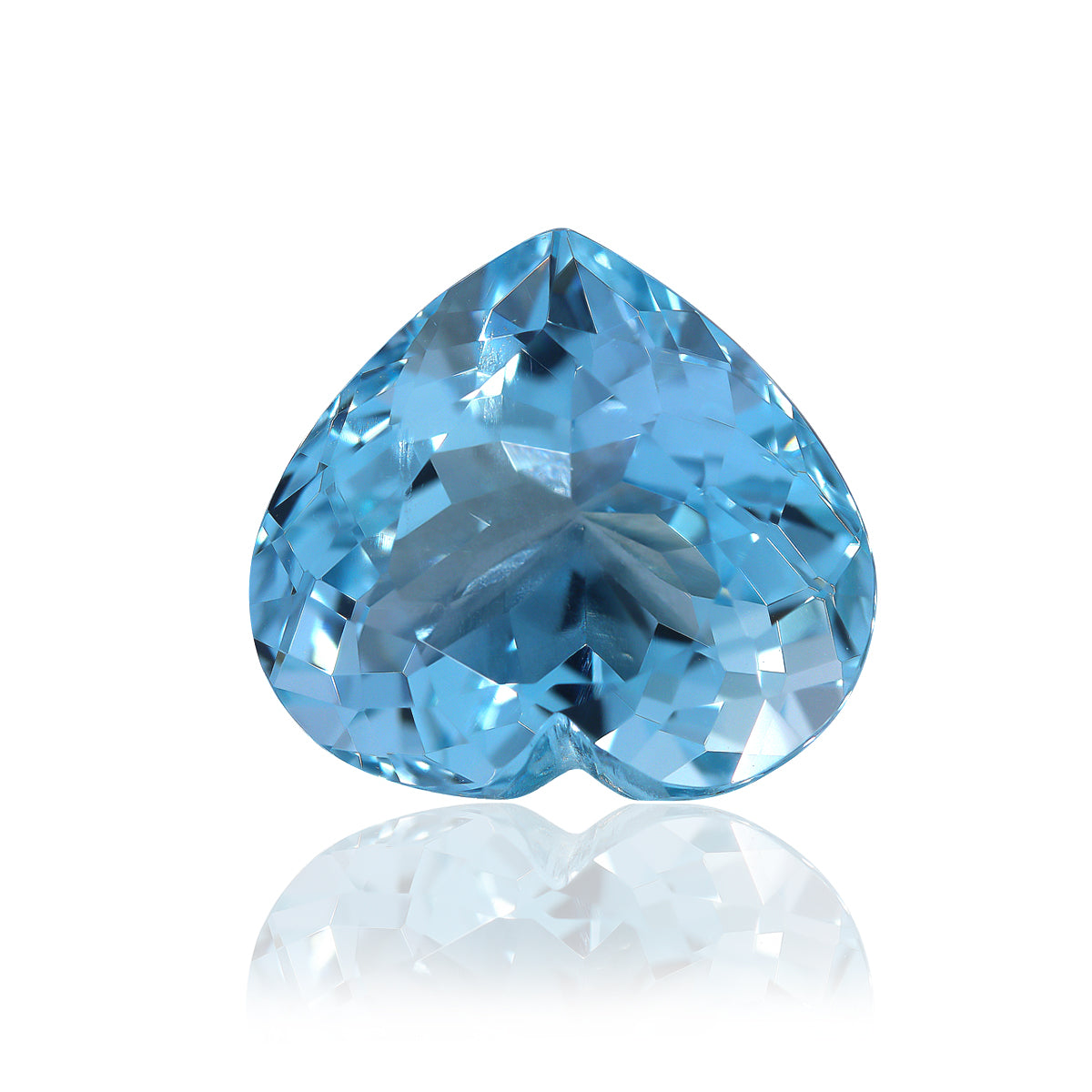 Sparkling Natural Aquamarine 6.27 CT 13X11.70X7.50 MM Heart