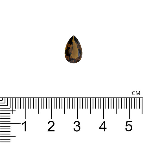 Brown Tourmaline 1.24 Cts 10X7 MM Pear Cut - shoprmcgems