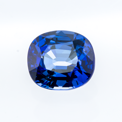 Stunning Natural Blue Sapphire 1.63 ct  Cushion 7x6.2x4.1 mm - shoprmcgems