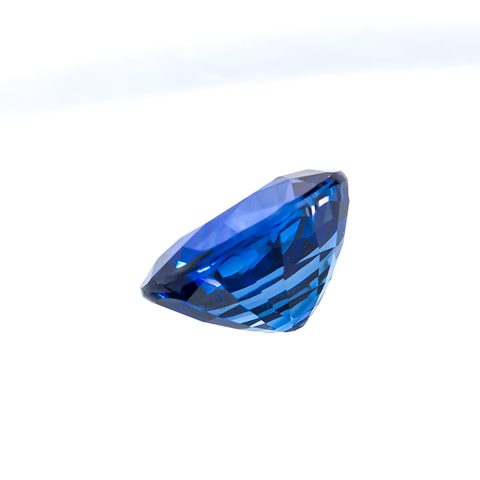 Shining Loupe Clean Natural Blue Sapphire 1.33 ct Oval cut 6.8x6x4 mm - shoprmcgems