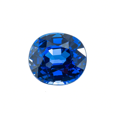 Gorgeous Top Color Natural Blue Sapphire 1.26 ct Oval cut 6.5X6X4 mm - shoprmcgems