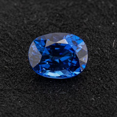 Amazing Nice Color Natural Blue Sapphire 1.89 ct  Oval cut 8X6.2X4.5 mm - shoprmcgems