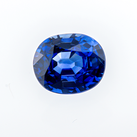 Shining Loupe Clean Natural Blue Sapphire 1.32 ct Oval cut 6.9X5.7X3.8 mm - shoprmcgems