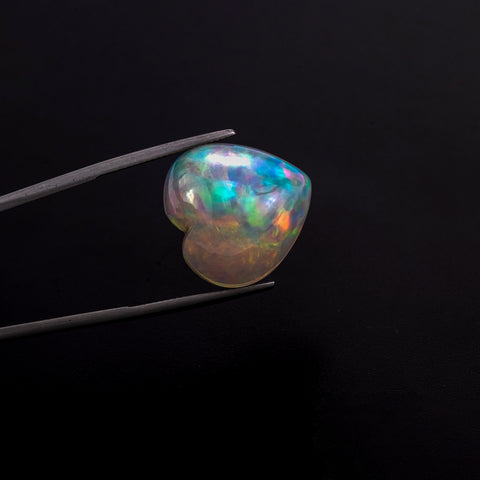 Ethiopian Opal Heart Shape 20MM 17.46 CTS
