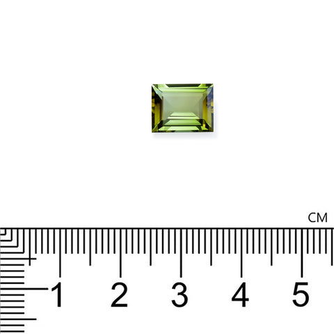Green Tourmaline 3.54 CT. 10.3x8.34X4.8MM Baguette Cut - shoprmcgems