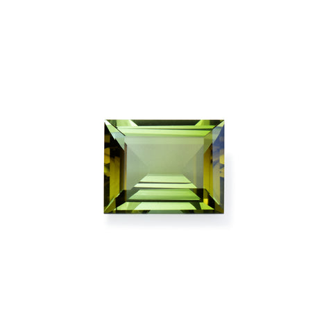 Green Tourmaline 3.54 CT. 10.3x8.34X4.8MM Baguette Cut