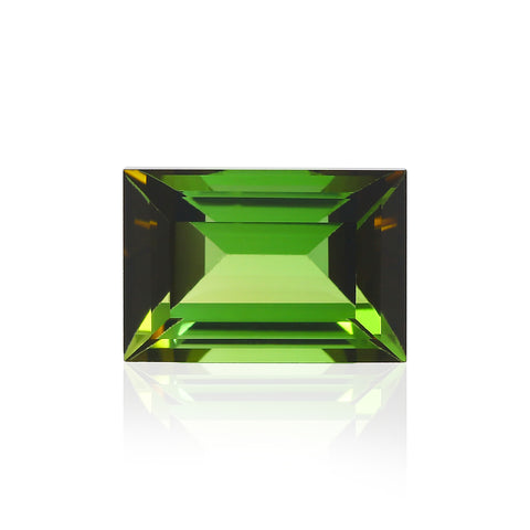 Green Tourmaline 2.10 CT. 9X6.2 mm Baguette Cut - shoprmcgems