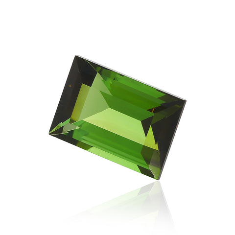 Green Tourmaline 2.10 CT. 9X6.2 mm Baguette Cut - shoprmcgems