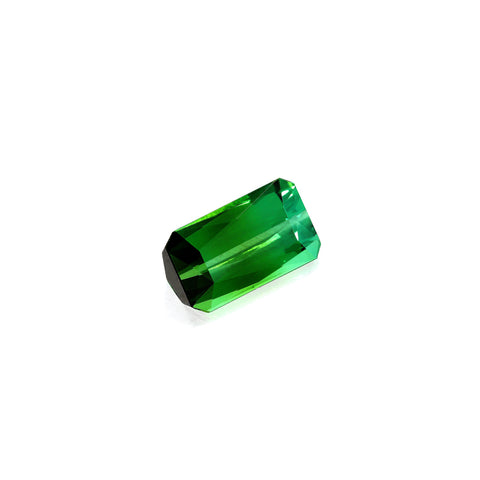 Green Tourmaline 7.01 cts 14.6X8.7X6 mm Octagon Cut