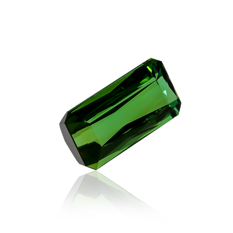 Green Tourmaline 5.09 CT 13.5X7.3X5.4 MM Octagon Cut - shoprmcgems