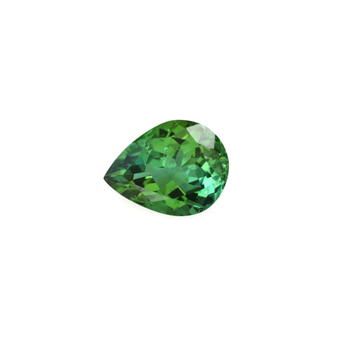 Green Tourmaline 1.57 Cts 9X7 MM Pear Shape - shoprmcgems