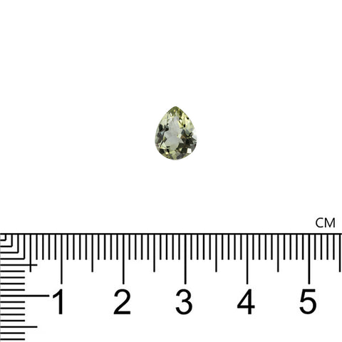 Green Tourmaline 1.43 Cts 9X7 MM Pear Cut - shoprmcgems