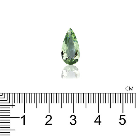 Green Tourmaline 2.87 Cts 14.9X7.5X4.2 MM Pear Cut - shoprmcgems