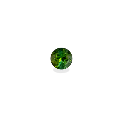 Green Tourmaline 0.63 CT 5 MM Round Cut - shoprmcgems