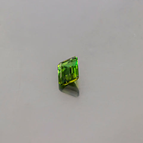  Green Tourmaline 3.55 cts 10X8 MM Octagon Cut, Green Tourmaline or Verdelite is a natural, semi-precious, green colored Tourmaline gemstone
