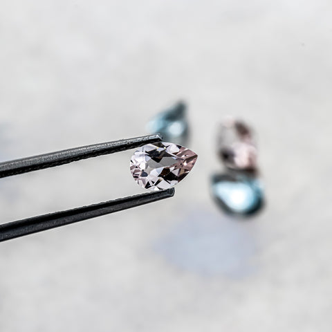 Charming Matching Earring Set of Natural Morganite & Aquamarine - shoprmcgems