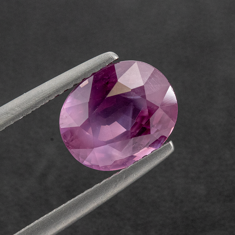 Unheated Natural Pink Sapphire 2.7 Cts 9.8X8X5.6 mm Oval - shoprmcgems