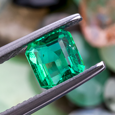 Natural Emerald 1.46 CT Octagon Shape 7X6.5X4.3 MM - shoprmcgems