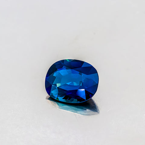 GRS Certified Natural Blue Sapphire 15.13CT 19.90X13.42X7.83 Oval Unheated