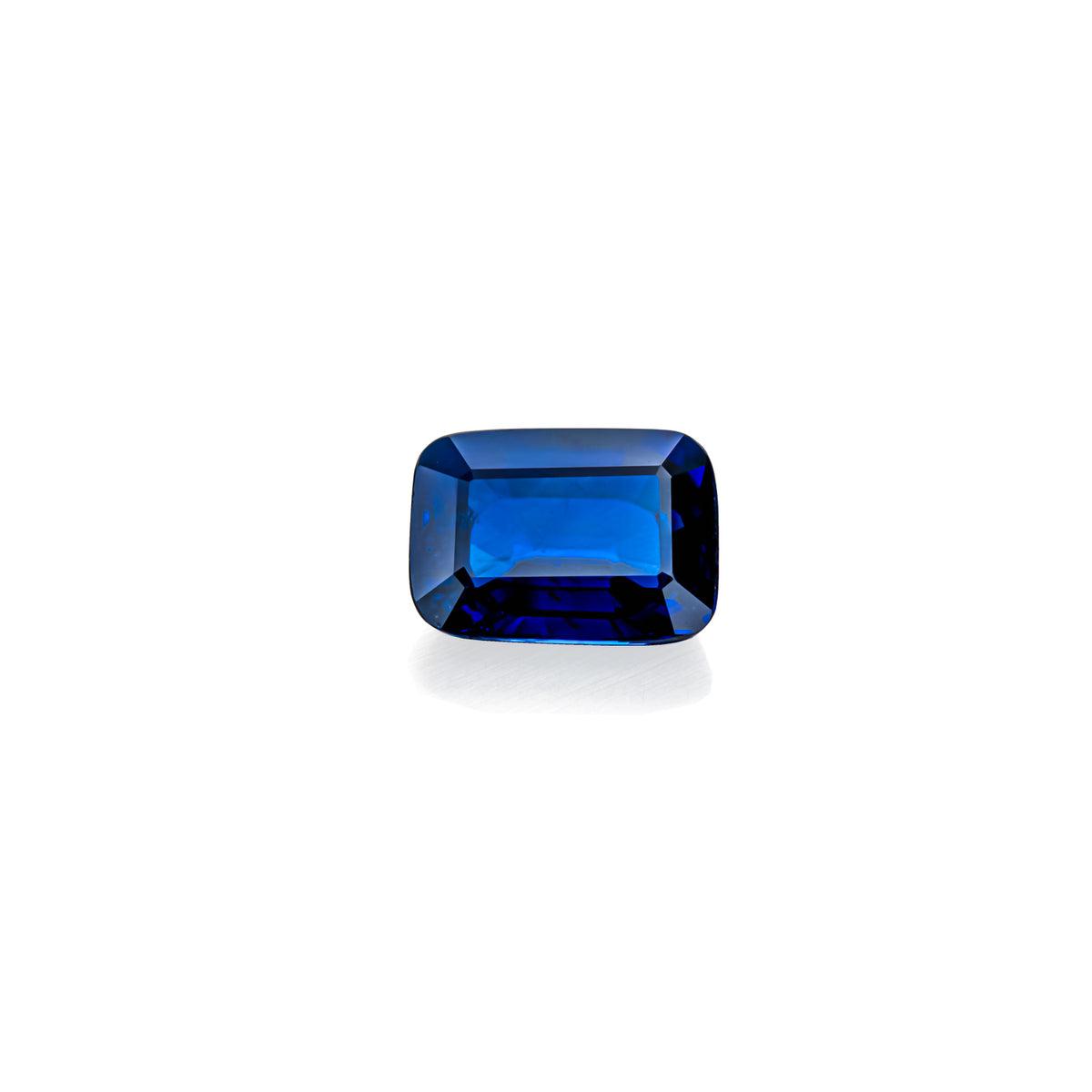 画材 Sapphire Genuine Coarse Blue Sapphire 5.79 CT 11.5X8.4X5.39 MM Oval Cut Unheated